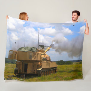 ZELFSTANDIG HOWITZER - M109 Paladin Fleece Deken