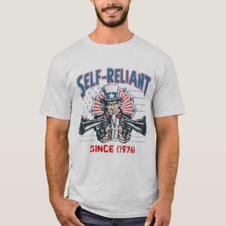 Zelfstandig Uncle Sam Pistool Rechten Shirt