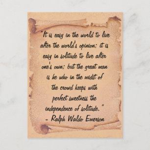 Zelfvertrouwen Briefkaart