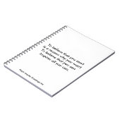 Zelfvertrouwen Notitieboek (Linkerzijde)