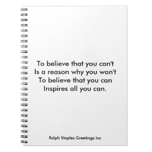 Zelfvertrouwen Notitieboek