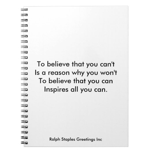 Zelfvertrouwen Notitieboek (Voorkant)