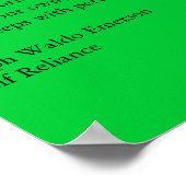 Zelfvertrouwen Poster (Hoek)