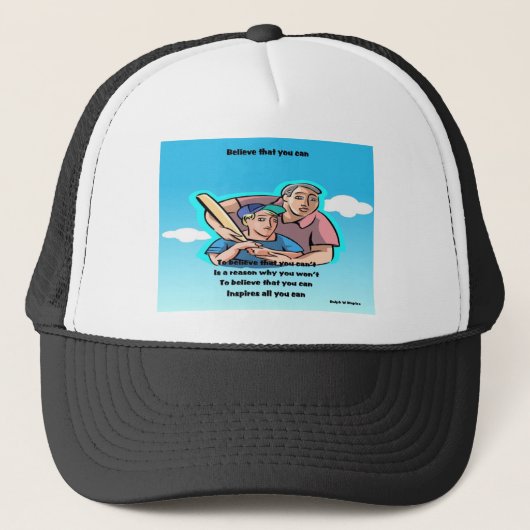 Zelfvertrouwen Trucker Pet (Voorkant)