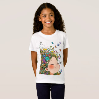 Zelfverzekerd Fijne Jersey T-Shirt voor Meisjes