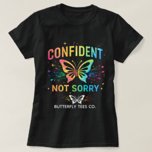Zelfverzekerd Niet Sorry Vlinder Shirt 0047718