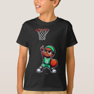 Zelfverzekerde en gemotiveerde kleine Jayson T-shirt