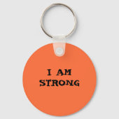 Zelfverzekerde vrouw Starburst Sleutelhanger (Achterkant)