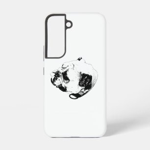 Zelfverzekerde warme aanwezigheid samsung galaxy hoesje