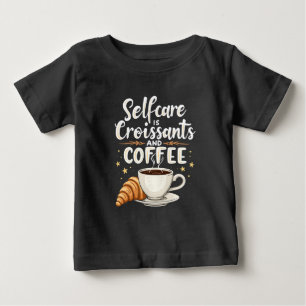 Zelfzorg is Croissant en Koffie Cafeïne Gebak