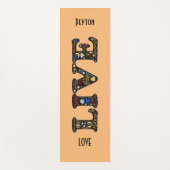 Zelfzorg Mindfulness Yoga Mat (Voorkant)