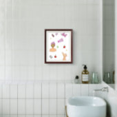 Zelfzorg, mode illustratie poster