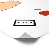 Zelfzorg, mode illustratie poster (Hoek)