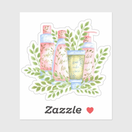 Zelfzorgproducten Sticker (Vel)