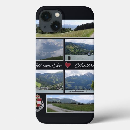 Zell am See, Autriche coque ipad (Verso)