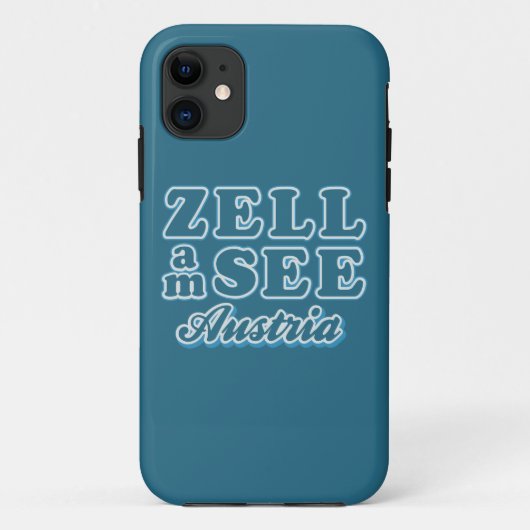 Zell am See iPhone case (Achterkant)