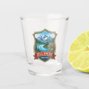 Zell am See Oostenrijk Shot Glas