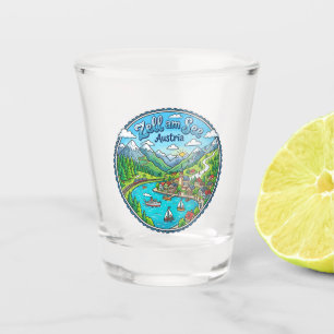Zell am See Oostenrijk Shot Glas