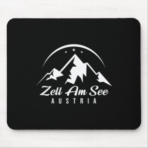 Zell Am See Oostenrijk Skigebied Skiën Snowboarden Muismat