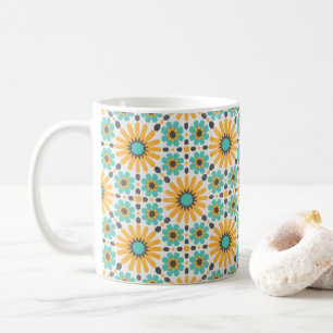 Zellige Radiance: kleurrijke Andalusische geometri Koffiemok