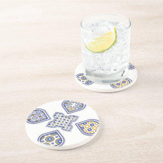 Zellij Marokkaans Zandsteen Onderzetter – Elegant