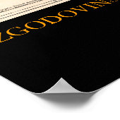 Zemljovid Slovenske dezele in pokrajin Poster (Hoek)