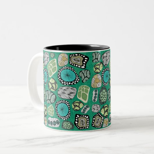 Zen Abstract Design Mug (Devant gauche)