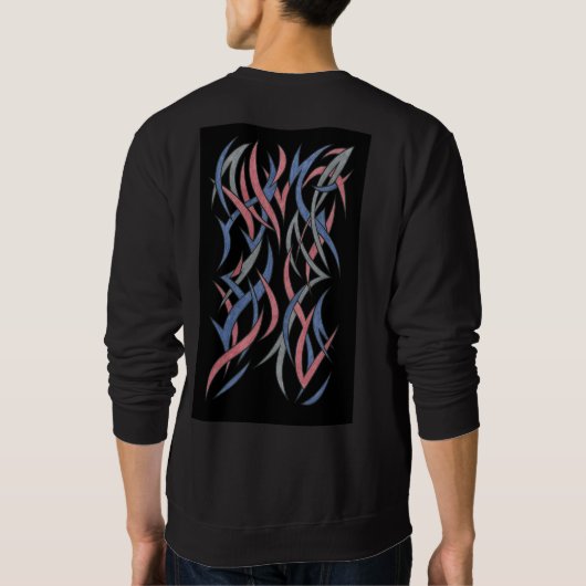 Zen Abstract Sweatshirt (Achterkant)