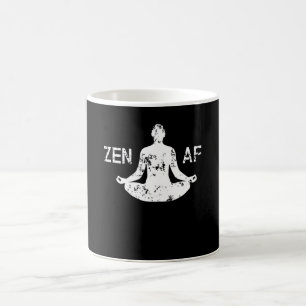 ZEN AF Meditation Yoga Koffiemok
