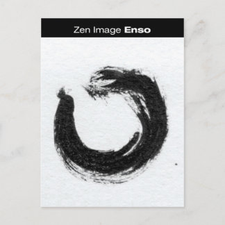 Zen-Afbeelding: Enso Briefkaart