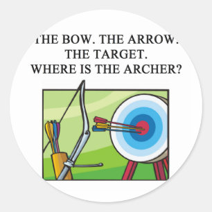 ZEN ARCHER RONDE STICKER