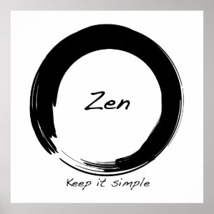 Zen Art Poster