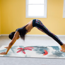 Zen Art Rode Lotus Bloemenberg Achtergrond