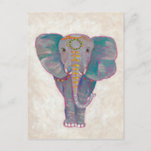 Zen Asian Elephant Briefkaart