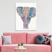 Zen Asian Elephant Canvas Afdruk (Insitu (Woonkamer))