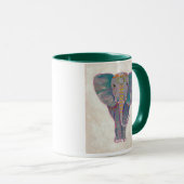 Zen Asian Elephant Mok (Voorkant rechts)