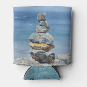 Zen Balancing Rocks Serenity Style Koelbox Blikjeskoeler (Voorkant)