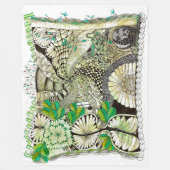 Zen bamboe en panda deken (Voorkant)