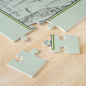 "Zen Bamboo" Jigzaag Puzzle Legpuzzel (Zijkant)