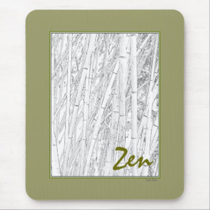 "Zen Bamboo" Mousepad Muismat