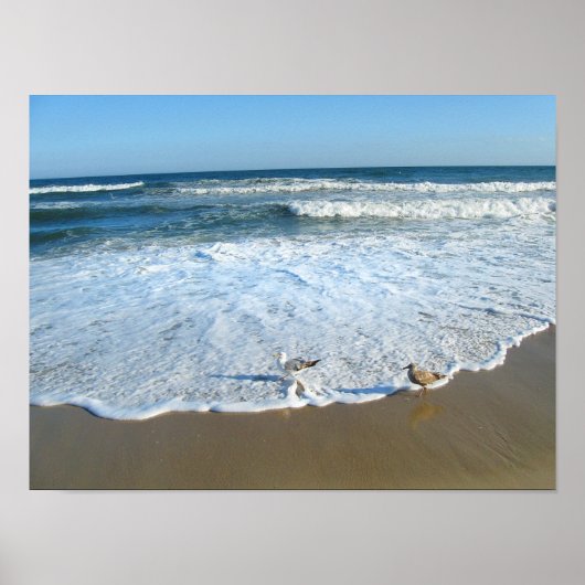Zen bij de Beach Poster (Voorkant)