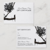 ©Zen Bird Oriental Photography Certificat Cadeau (Devant / Derrière)