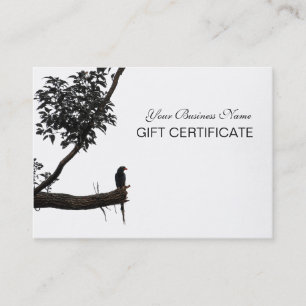 Zen Bird Oriental Zen Photography Gift Certificate Kortingskaartje