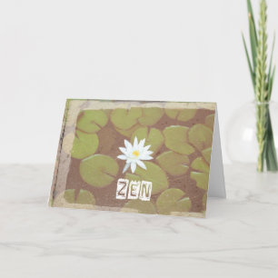 Zen Birthday Card Kaart