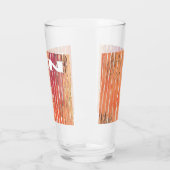 Zen blanc roseaux verre tumbler (Gauche)