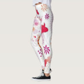 Zen Blossoms: Kimono Chic Leggings (Links)
