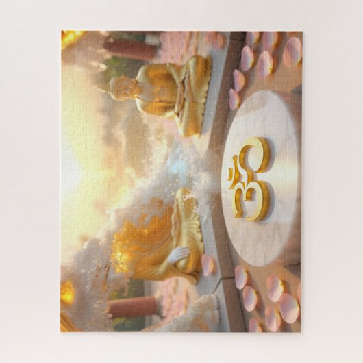 ZEN - BOEDDHISME - OM LEGPUZZEL (Verticaal)