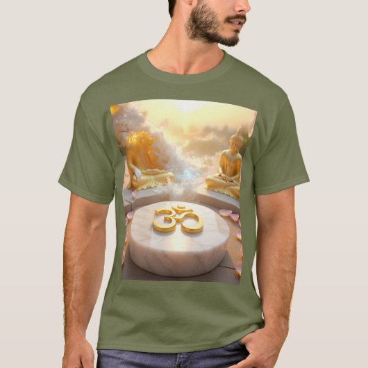 ZEN - BOEDDHISME - OM T-SHIRT (Voorkant)