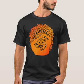 Zen Boeddhisme Spirituele Bemiddeling Mandala Yoga T-shirt