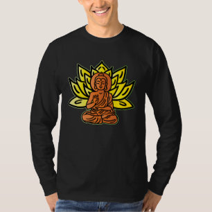 Zen Boeddhisme Spirituele Meditatie Boeddha Yoga v T-shirt